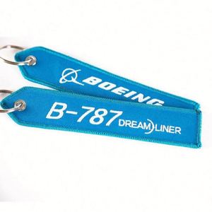 Custom Embroidery Company Logo <b>Name</b> Fabric Label Keyring <b>Ring</b> Chain Promotional Keychains & Carabiners - Product Image 6