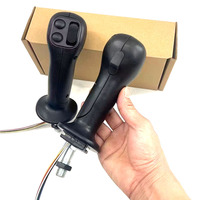 Pièces d'excavatrice pour E318C E325C E330C E320C : Levier de commande 297-4587, Ensemble de joystick avec poignée