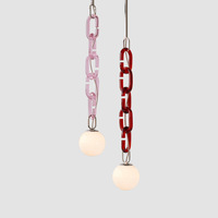 Lustre suspendu en verre pour restaurant, décoration de fenêtre de hall d'exposition, style nordique, art pour salon, plafonnier