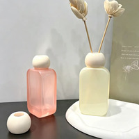 Bouteille en verre vide de 100 ml pour diffuseur d'arômes d'huiles essentielles avec bâtonnets diffuseurs