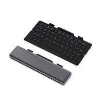 Keyboard Desktop Lipat Aluminium Alloy Berkualitas Tinggi Kustom