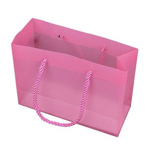 ถุงพลาสติก PVC แบบกำหนดเองเพื่อการส่งเสริมการขาย พร้อมหูหิ้วใส เหมาะสำหรับบรรจุภัณฑ์ของขวัญและถุงช้อปปิ้ง - Product Image 4