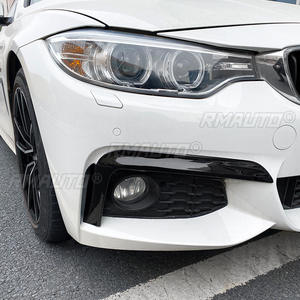 Kit carrosserie avec séparateur de pare-chocs avant, aileron latéral, déflecteur d'air et lames de carrosserie pour BMW Série 4 F32 F33 F36 420i 428i M-Sport 2014-2020 - Product Image 4