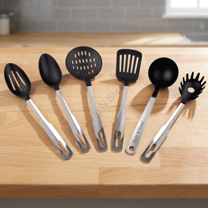 Wholesale Premium Nylon and Stainless Steel Kitchen Tools Set Everyday Cooking <b>Gadgets</b> for <b>Home</b> Kitchen Use - Product Image 2