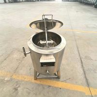 Nouvelle technologie : Machine de pasteurisation liquide 100L 150L, Cuve de pasteurisation pour lait frais et albumine d'œuf pour ligne de production alimentaire