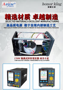 AOJIW 3005TP Transformateur d'isolement haute puissance stabilisé CC <span class=keywords><strong>programmable</strong></span> Alimentation 3 modes d'affichage Deux équipements de <span class=keywords><strong>test</strong></span> USB - Product Image 2