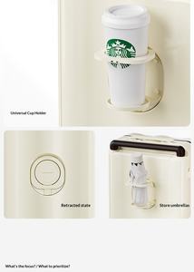 <span class=keywords><strong>Valise</strong></span> rigide en néoprène DTAx pour bagages authentiques, 20 pouces, unisexe, 2025, nouveau modèle de dessin animé, spinner, mot de passe, poignée télescopique large, 24 pouces - Product Image 6