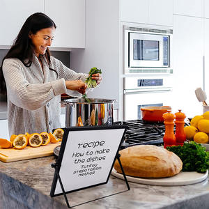 <span class=keywords><strong>Tableau</strong></span> <span class=keywords><strong>blanc</strong></span> <span class=keywords><strong>pour</strong></span> fournitures de bureau Tableaux blancs magnétiques de petit bureau avec cadre en aluminium double face - Product Image 6