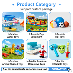 Unisex Inflatable nhảy bóng dày PVC xử lý nhỏ kích thước lớn vật liệu nhựa kindericten căng thẳng Inflatable bãi biển bóng - Product Image 3