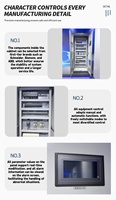 Tableau de distribution monophasé HengRui ATS, armoire de commande de moteur CC, appareillage électrique en acier au carbone IP66 pour générateur électrique