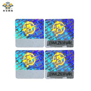 Bán Buôn Tùy Chỉnh Nối Tiếp Số Ba Chiều Sticker In Ấn Bảo Mật Nhãn - Product Image 5