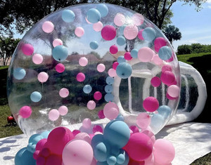 Trong suốt 6-8 người mái vòm bong bóng lều đo đạc <span class=keywords><strong>Inflatable</strong></span> rõ ràng mái vòm lều cho glamping Lều tuyết lều - Product Image 4