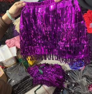 Nouvelle-Orléans <span class=keywords><strong>Carnaval</strong></span> Mardi Gras Paillettes wrap <span class=keywords><strong>Jupe</strong></span> Splash Party Parade Ball Tinsel <span class=keywords><strong>Jupe</strong></span> Violet Vert et Or <span class=keywords><strong>Tutu</strong></span> <span class=keywords><strong>Jupe</strong></span> - Product Image 3