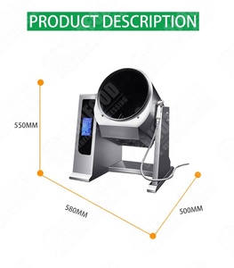 Machine à frire le riz automatique pour restaurant commercial, type électrique, wok à sauté automatique - Product Image 5