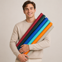 Cuir PU imprimé anti-moisissure pour carnets/agendas, doublure écologique pour artisanat et accessoires, origine usine Anhui