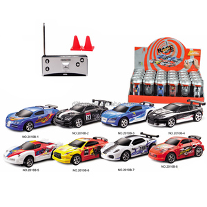 Voiture de course miniature 4CH Coke Can 1:58, voiture RC miniature 2.4G avec 8 modèles - Product Image 1