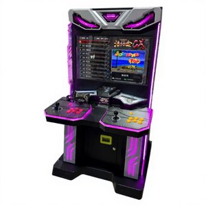 Bornes d'arcade vidéo Moonlight Boxs de 32 pouces avec structure en métal et plastique, prise en charge de l'anglais pour machine de jeu à monnayeur - Product Image 1