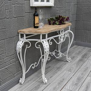 <b>Vintage</b> Antique White <b>Coffee</b> <b>Tables</b> Living Room Decoration Solid Wood Mdf Console Side <b>Table</b> Furniture Home Decor <b>Table</b> - Product Image 3