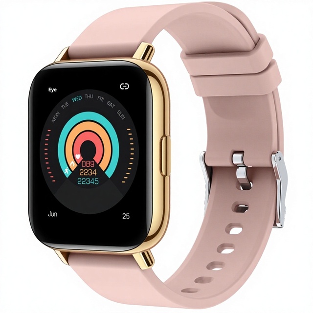 Smart Watch P32 TFT Screen Real-time Heart Rate Monitoring Sports Call Waterproof Silicone Band Below 7 Days Battery Life