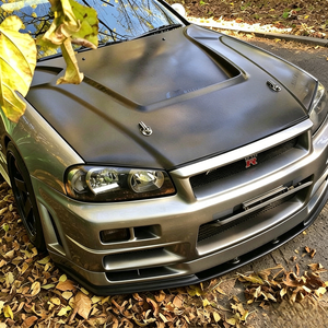 ฝากระโปรงคาร์บอนไฟเบอร์ทรง SPEC-R สำหรับรถยนต์นิสสัน สกายไลน์ R34 GTR ปี 1999-2002 - Product Image 2