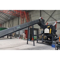 Déchiqueteur de déchets électroniques et de robinets usagés, à roulement en alliage d'aluminium, haute productivité, motorisé, contrôlé par PLC, à courant de Foucault