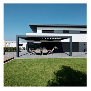 Système de couverture motorisée pour piscine, macbook sur <span class=keywords><strong>pied</strong></span>, rétractable, bassin, Pergola - Product Image 2