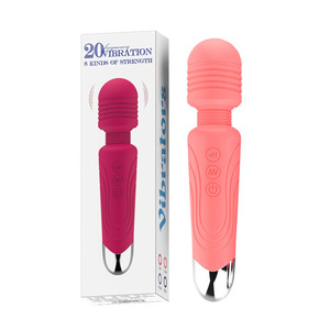 Vibromasseur électrique en silicone 20 fréquences Sex Toys pour femmes Masturbation de charge Vibrant Massage Adult Sex Toys For Women Men - Product Image 2