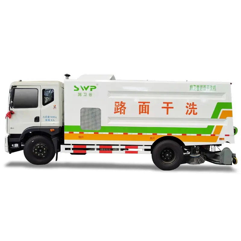 Diesel Engine Cleaning Sweeping Car Heavy Street Trucks Price Dongfeng Road Sweeper Truck With Water Spray For Sale