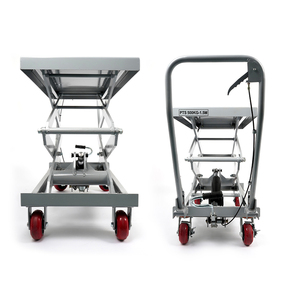 Plataforma Elevadora Hidráulica de Tijera, Soporte de Transmisión, 1.5 m, Capacidad de 500 kg, Mesa Elevadora <span class=keywords><strong>Manual</strong></span> - Product Image 2