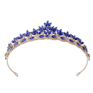 Diadème de mariée élégant et réglable RE3753 en argent et or avec cristaux de strass pour mariage, fiançailles, anniversaire, cadeau pour <span class=keywords><strong>demoiselle</strong></span> <span class=keywords><strong>d</strong></span>'<span class=keywords><strong>honneur</strong></span> - Product Image 4