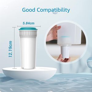 Thay thế hộp mực lọc nước làm giảm clo limescale và tạp chất cho hương vị tuyệt vời - Product Image 4