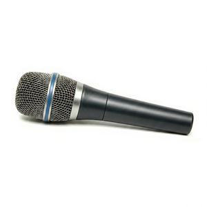 Used Handheld <b>Condenser</b> <b>Microphone</b> 48V Phantom Power for Live Performance & Studio Recording - Product Image 1