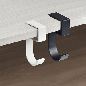 Xách Tay Tự Dính Kim Loại Bracket Chủ Có Thể Điều Chỉnh Tai Nghe Đứng Bảng Túi Khăn Lưu Trữ Móc Dưới Bàn - Product Image 3