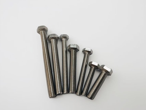 Bu lông thép không gỉ, bu lông lục giác 4.8 cấp cho surron & Ốc vít công nghiệp, nhà cung cấp nhà máy, DIN 933/ASME b18.2.1 - Product Image 2