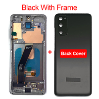 Panel de Teléfono Móvil S20, Pantalla TFT, Pantalla AMOLED OLED LCD de Repuesto, Marco de Pantalla S20 4G para Samsung Galaxy SM-G980F