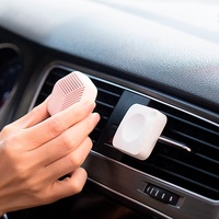 Diatomite Ramah Lingkungan Dekorasi Rumah Mobil Aromaterapi Diffuser Minyak Esensial Tahan Lama Diffuser Ventilasi Mobil Penyegar Udara
