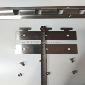Tira de <span class=keywords><strong>Pvc</strong></span> para cortinas de puerta galvanizadas, gancho de clip de 304mm, ss201, 316, 200 - Product Image 4