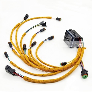 Faisceau de câblage moteur 198-2713 381-2499 compatible avec les injecteurs 324D 325D 329D, faisceau de câblage d'injecteur 1982713 3812499, pièces d'excavatrice - Product Image 3