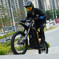79 자전거 팔콘 프로 오프로드 전기 먼지 자전거 8000W 72V 알루미늄 합금 80 Km/H 서스펜션 전기 오토바이 전기 구덩이 자전거
