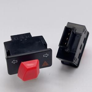 Pièces de moto, interrupteur double clignotant pour moto/vélo électrique, clignotant 34 mm avec interrupteur d'avertissement de danger, cinq interrupteurs principaux - Product Image 2