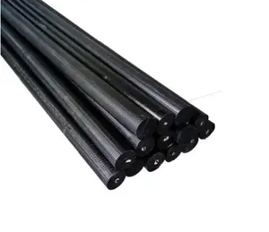 DIA 8mm-350mm welding plastic rods pp abs plastic black rod bar stick 3/8 Price