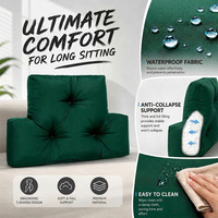 Oreiller ergonomique en mousse à mémoire de forme OEM ODM pour le soutien du dos et de la taille, idéal pour la maison, le salon, le bureau, et comme oreiller de lecture personnalisé pour le soutien lombaire.