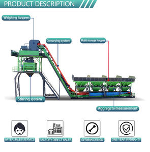 Centrale à <span class=keywords><strong>béton</strong></span> mobile YHZS 35-90 <span class=keywords><strong>M3</strong></span> à <span class=keywords><strong>prix</strong></span> d'usine avec moteur électrique pour la construction - Product Image 2
