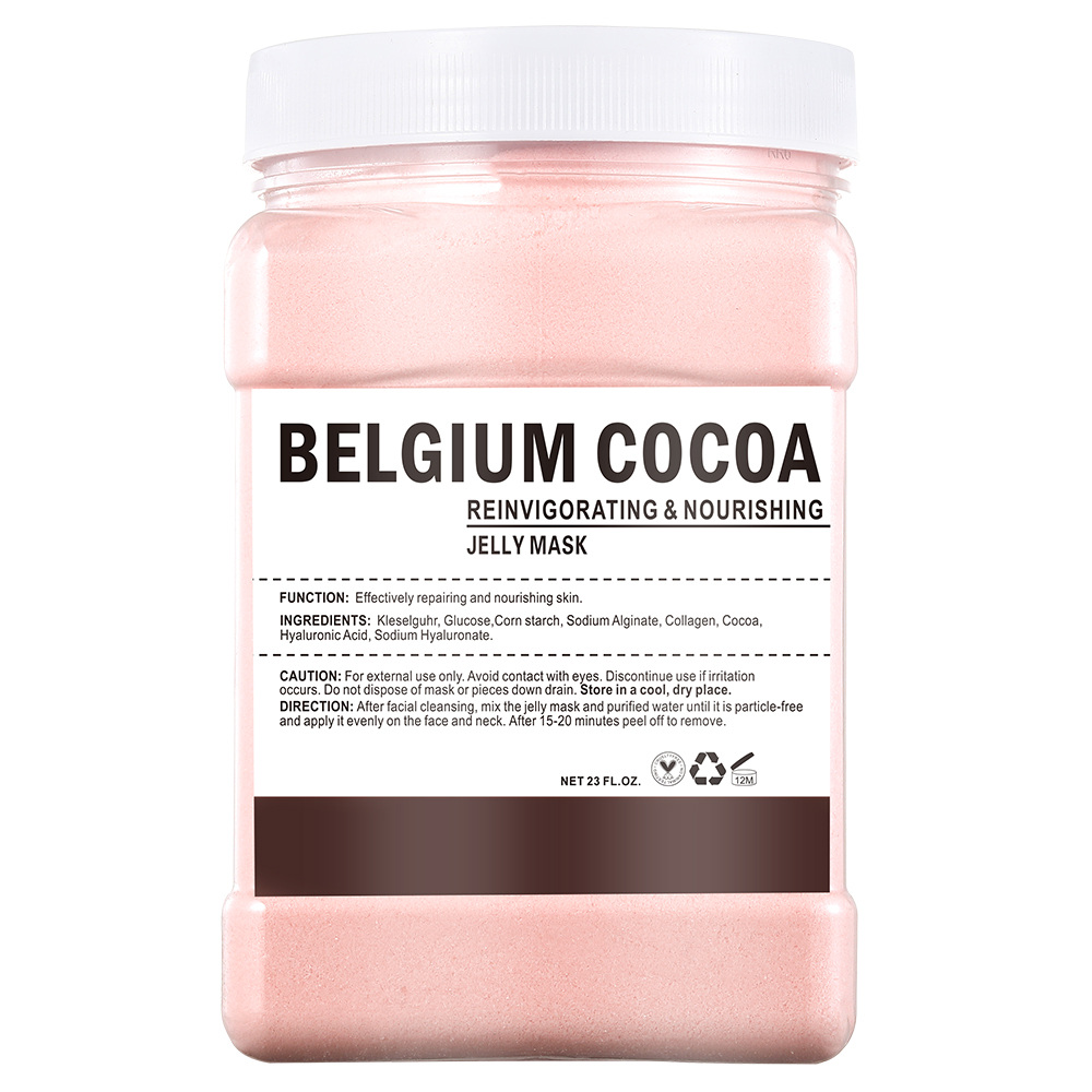 MASCARILLA DE GELATINA DE CACAO BELGA