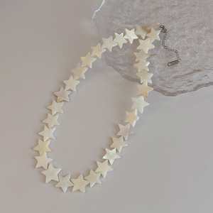 2025 usine prix de gros haute qualité en vrac colliers en gros femmes véritables mères de perle ensembles colliers et boucles d'oreilles - Product Image 3