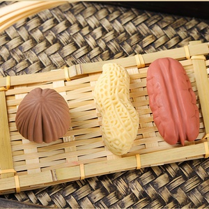 Molde de Silicona en Forma de Cacahuete para Pasteles, Molde de Silicona para Mousse de Pecana, Molde de Silicona para Velas de Avellana, Herramientas Personalizables para Pasteles - Product Image 1