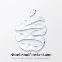 Customized Nickel Metal Tags for Consumer Electronics - Durable Scratch-Resistant Stickers