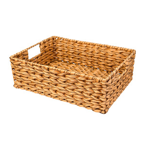 Cesta <span class=keywords><strong>de</strong></span> Almacenamiento Rectangular Personalizada, Tejida <span class=keywords><strong>a</strong></span> Mano, <span class=keywords><strong>de</strong></span> PP Ecológico, con Tapa, <span class=keywords><strong>para</strong></span> <span class=keywords><strong>Frutas</strong></span>, Moderna, Multiusos, <span class=keywords><strong>para</strong></span> el Hogar - Product Image 2