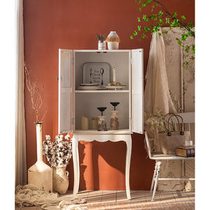 Organisateur de buffet latéral en bois naturel <span class=keywords><strong>blanc</strong></span> <span class=keywords><strong>3</strong></span> grands <span class=keywords><strong>tiroirs</strong></span> cuisine salon meubles français armoire de rangement buffet - Product Image 5