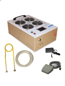 Machine de chauffage par induction 5 kW de marque originale avec entrée CC 48 V intégrée, affichage couleur pour la fusion des métaux et protection contre les surcharges - Product Image 3